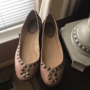 FRYE EMMA LEATHER FLATS SZ 51/2